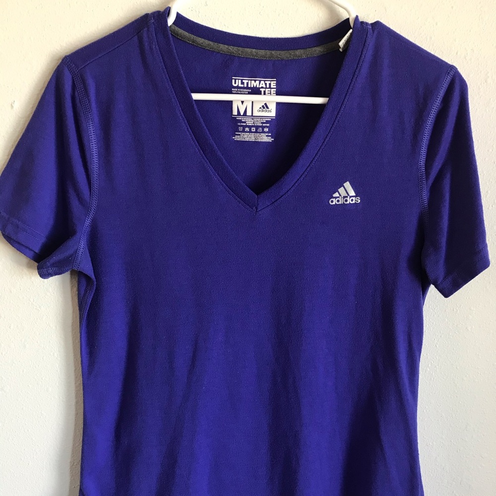 Adidas women’s shirt size medium, purple